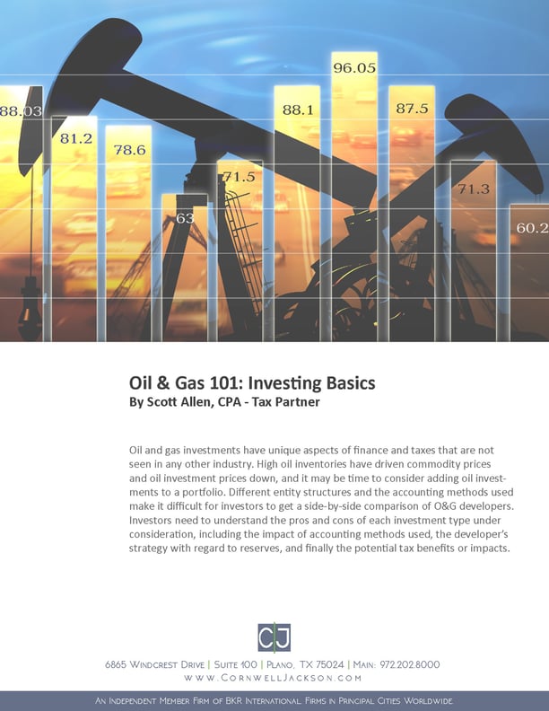 Oil & Gas 101: Investing Basics