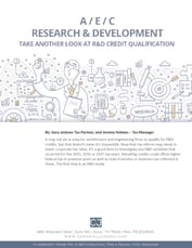 Cover - Take a Second (or Third) Look at R&D Credit Qualification.jpg